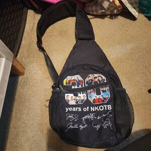 New Kids On The Block Black Sling Bag